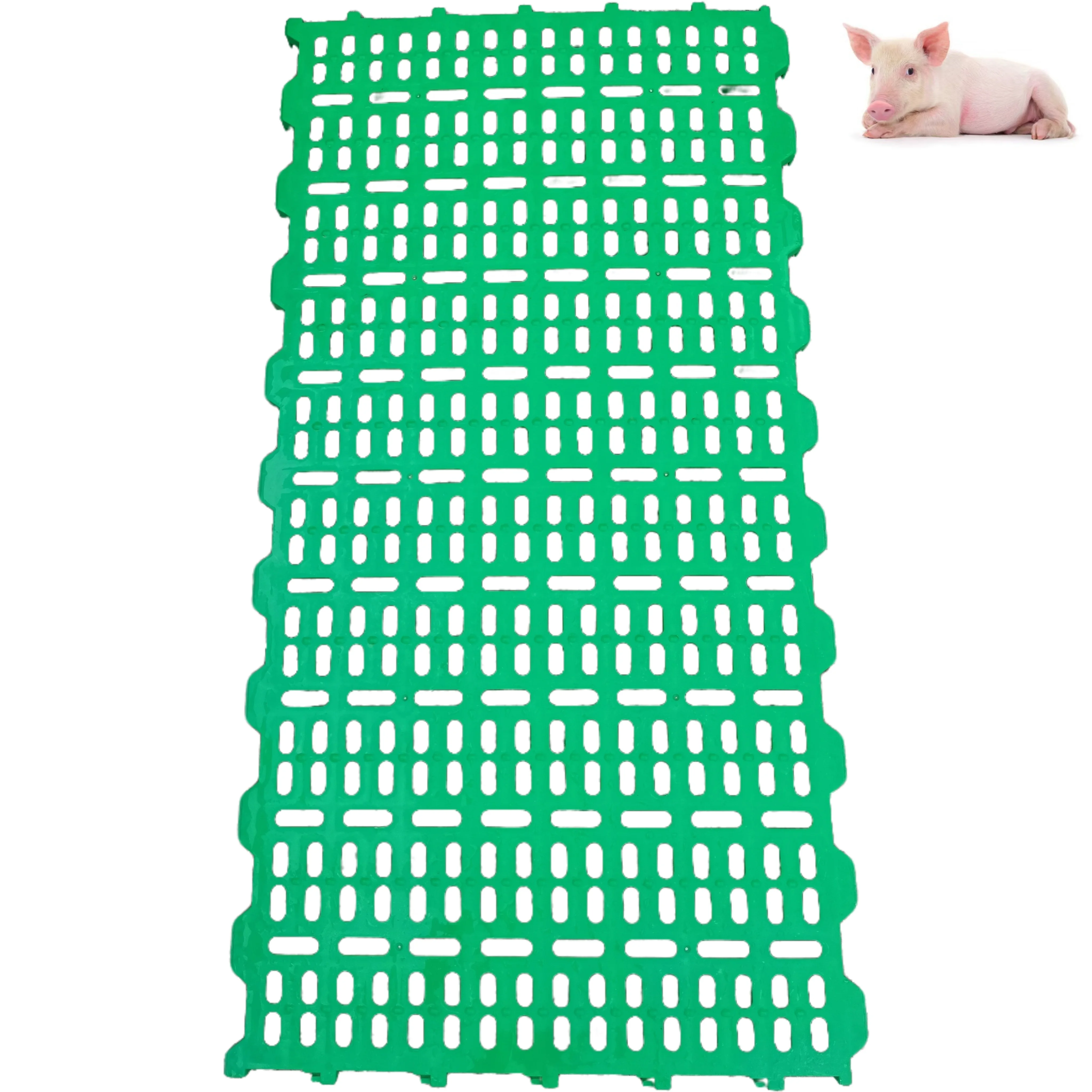 Heavy Duty Plastic Slatted Floor for Sow Farrowing Crates 10 Pcs Minimum Order Farm Pig Farrowing Pen Flooring