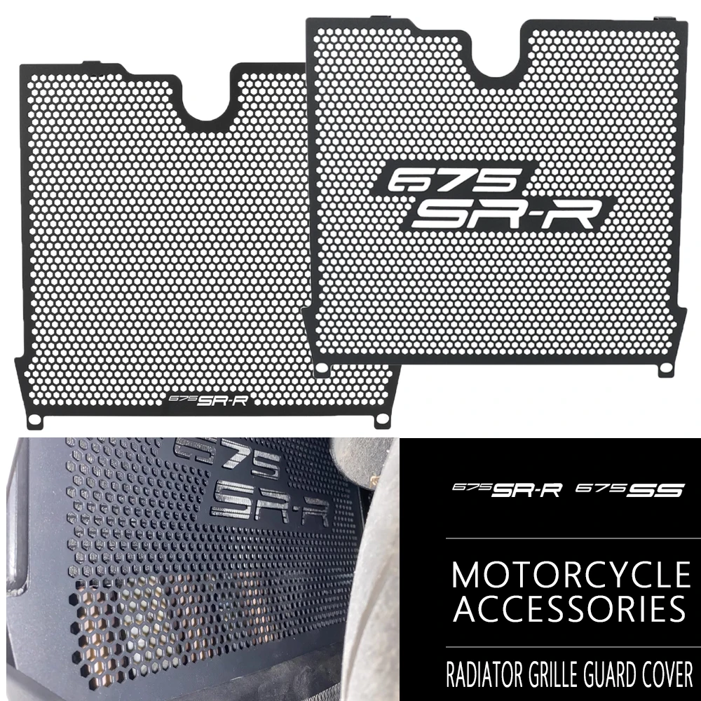 Para CFMOTO CF MOTO 675SRR 675SR-R 675SS 675 SR-R SS 2024 2025 2026 accesorios de motocicleta cubierta protectora para parrilla de radiador