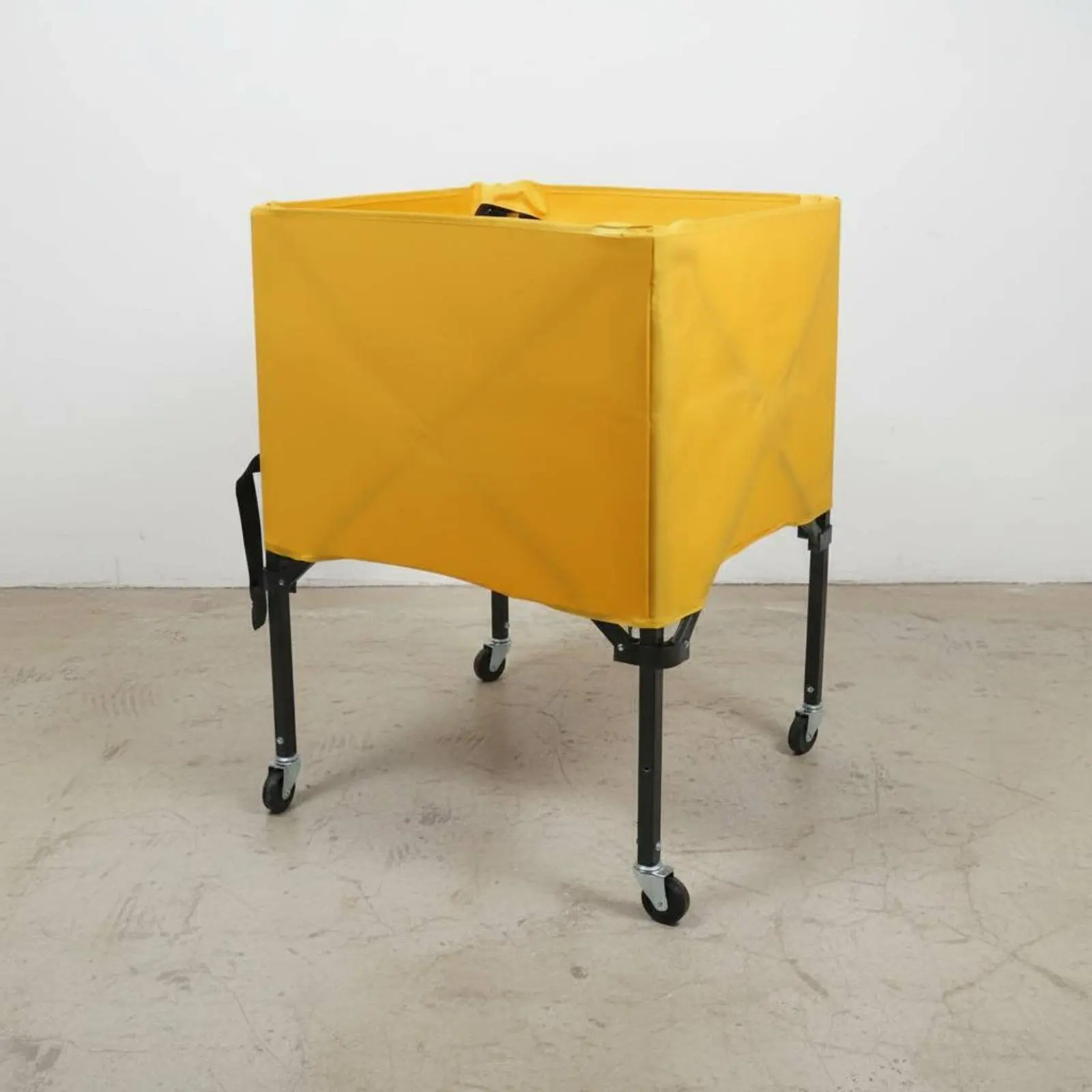 Foldable Ball Storage Carrier Portable Ball Carrier Athletic Equipment Multi-Sport Use Easy Retrieval for Gym