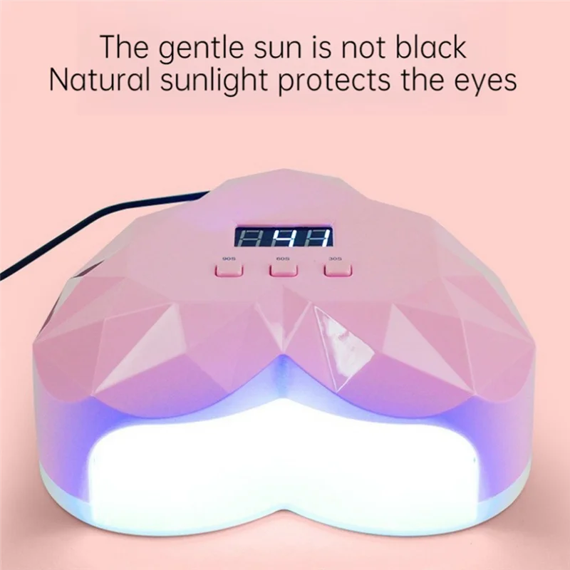 ABUU-Quick Drying Nail Art Phototherapy เครื่อง LED โคมไฟเบเกอรี่เล็บเครื่องมือเครื่องเป่าเล็บ US Plug