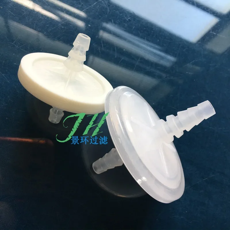 Particle filter water blocking and drainage diaphragm filter PTFE ion counter