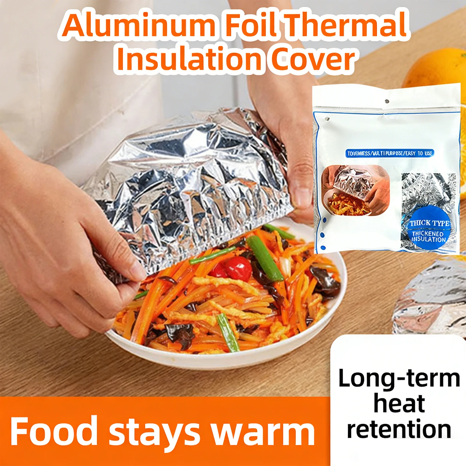 Herbruikbare aluminiumfolie vo - Food Storage And Preparation recensie en prijs