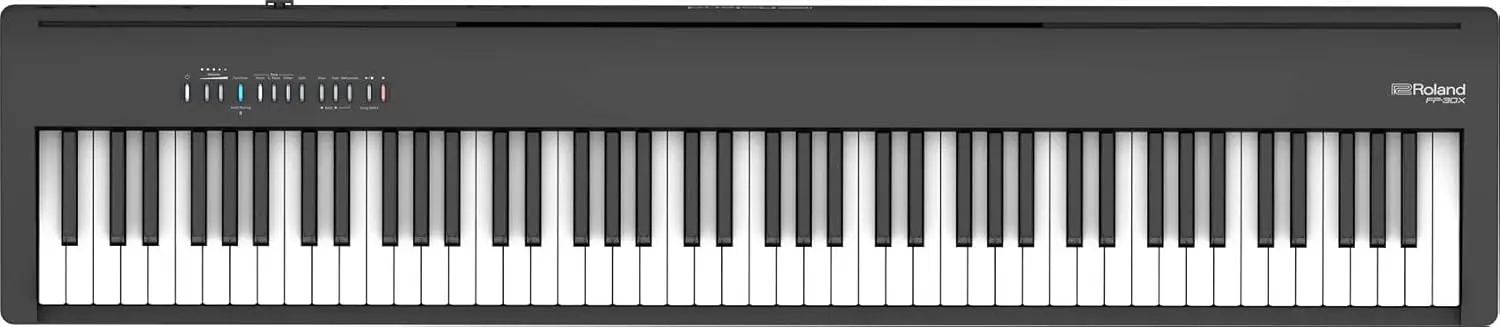 FP-30X Digital Piano with Built-in Powerful Amplifier and Stereo Speakers. Rich Tone Authentic Ivory 88-Note PHA-4 Keyboa