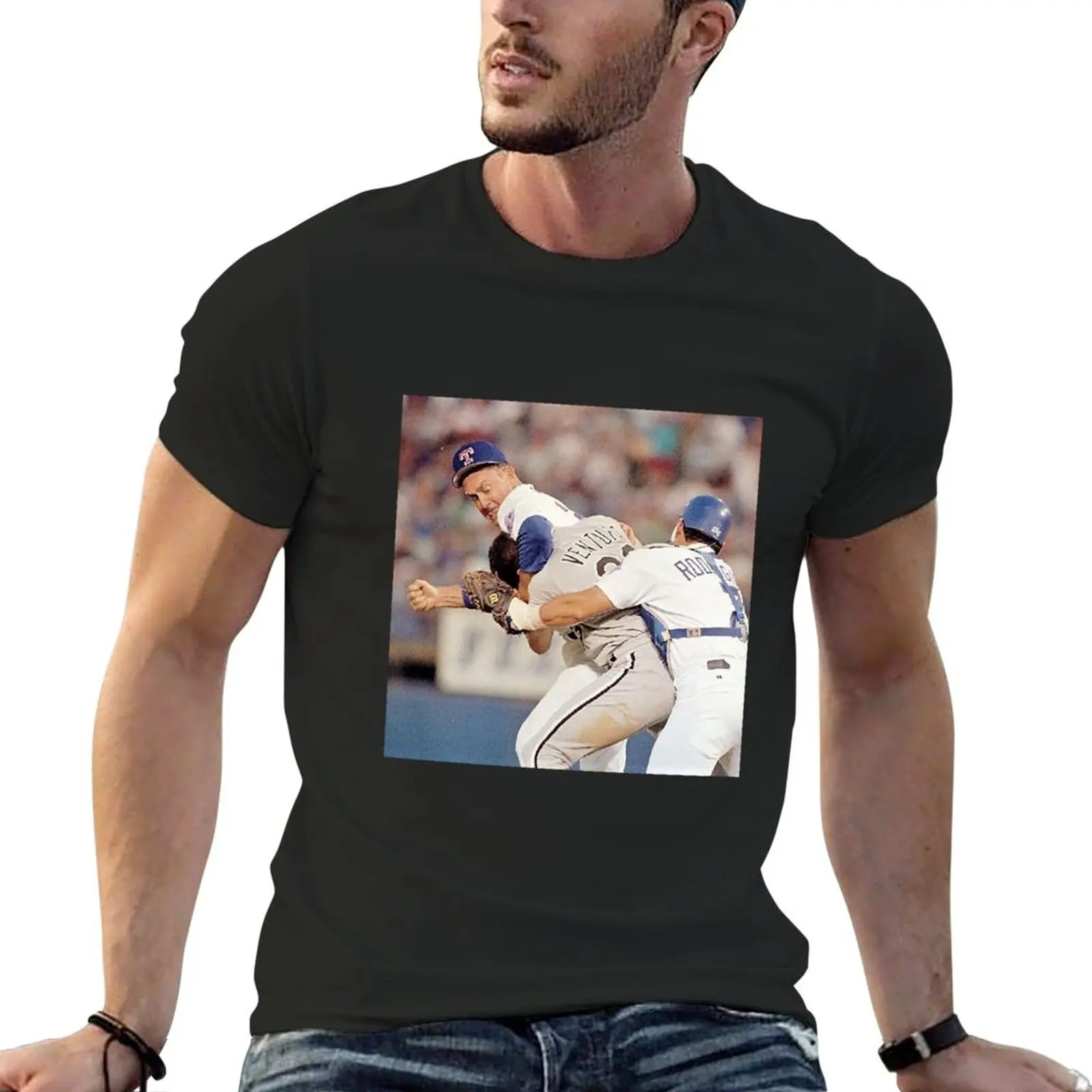 

New Ryan fight (Hd print) T-Shirt black t shirts Oversized t-shirt vintage clothes mens clothes