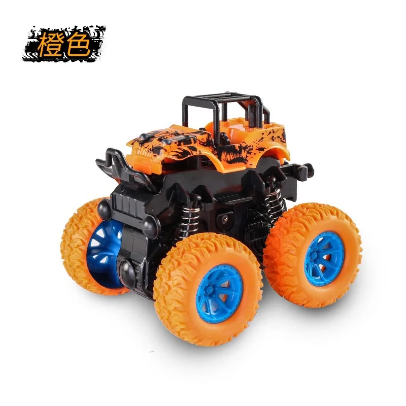ألعاب الأطفال الهندسية حفر الجمود 4x4 حيلة عربات التي تجرها الدواب الصبي لعبة سيارة للأطفال.