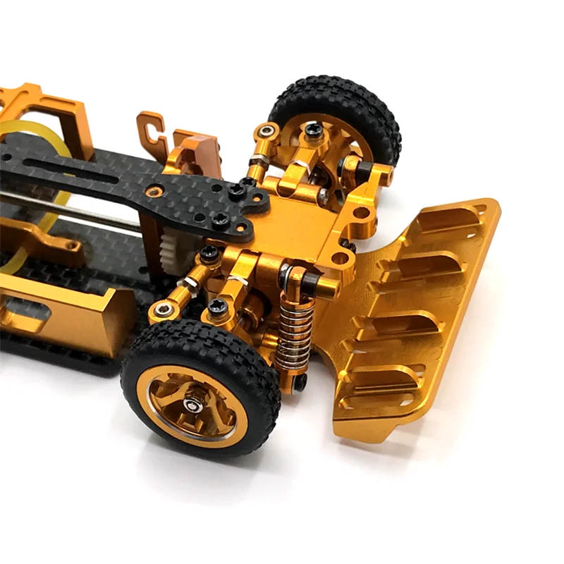 Metal atualizar amortecedor para wltoys 1/28 284131 k969 k979 k989 k999 p929 p939 rc peças de carro