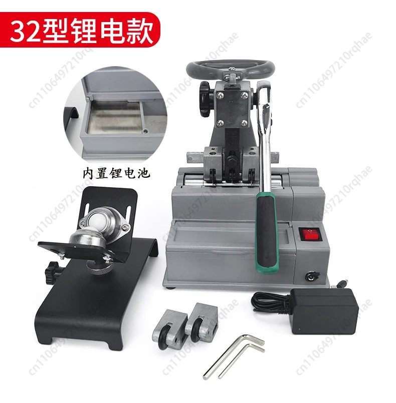 Desktop & Portable Electric Pipe Cutting Machine - Plug-in Tool for Stainless Steel Clad Plastic Pipe