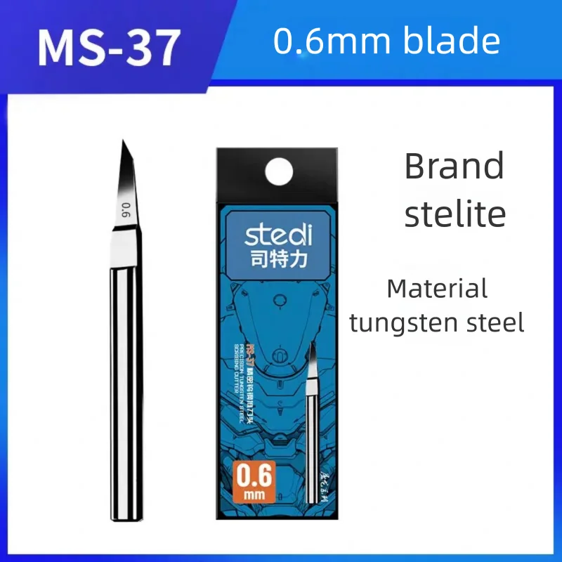 Stedi Model Carving Beitel Push Mes Precisie Scribe Lijn Scoren Mes Voor GD Hobby Model Maken DIY Gereedschap - afbeelding 1