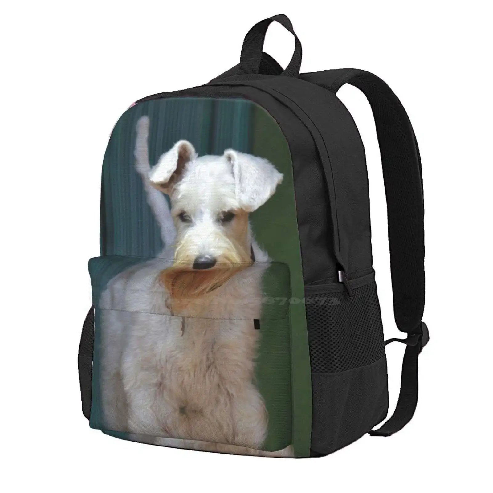 

White Schnauzer Hot Sale Schoolbag Backpack Fashion Bags Welovedogs Weloveschnauzers Miniatureshnauzers Whitedogs Adoptadog