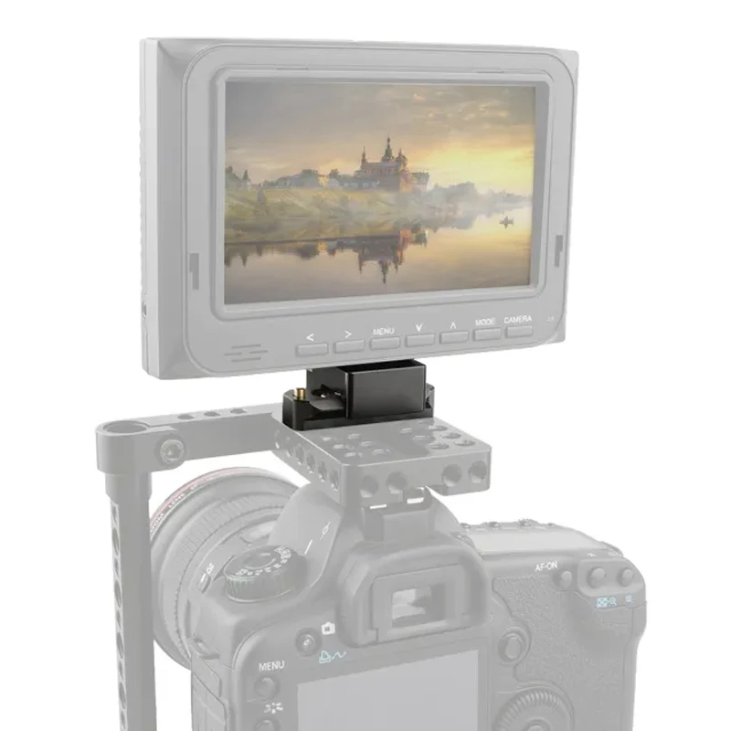 HDRIG NATO Kẹp 50Mm An Toàn Đường Sắt QR Kẹp Đèn Pin Micro Khung Máy Ảnh