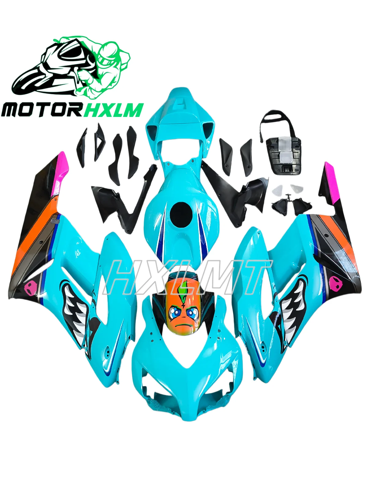 Verkleidungssätze für Fireblade CBR1000RR 2004 2005 SC57 CBR1000 RR Motorradverkleidungssatz Spoiler Body ABS Spritzgussform