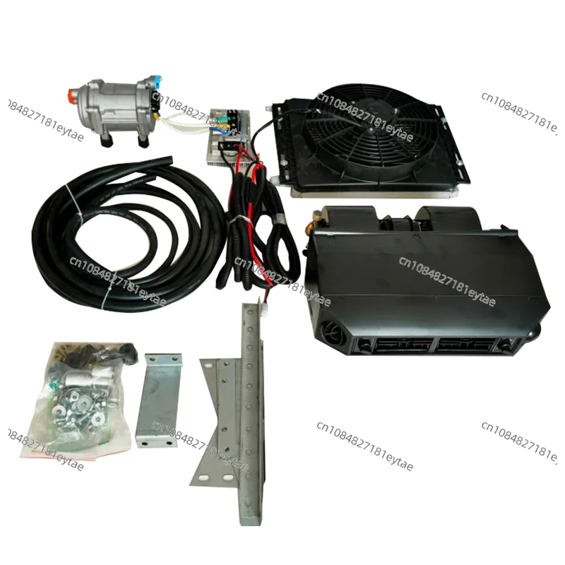 24v 12 Volt Electric Mini Split Truck Sleeper air Conditioner Parking Cooler Ac Kit Car