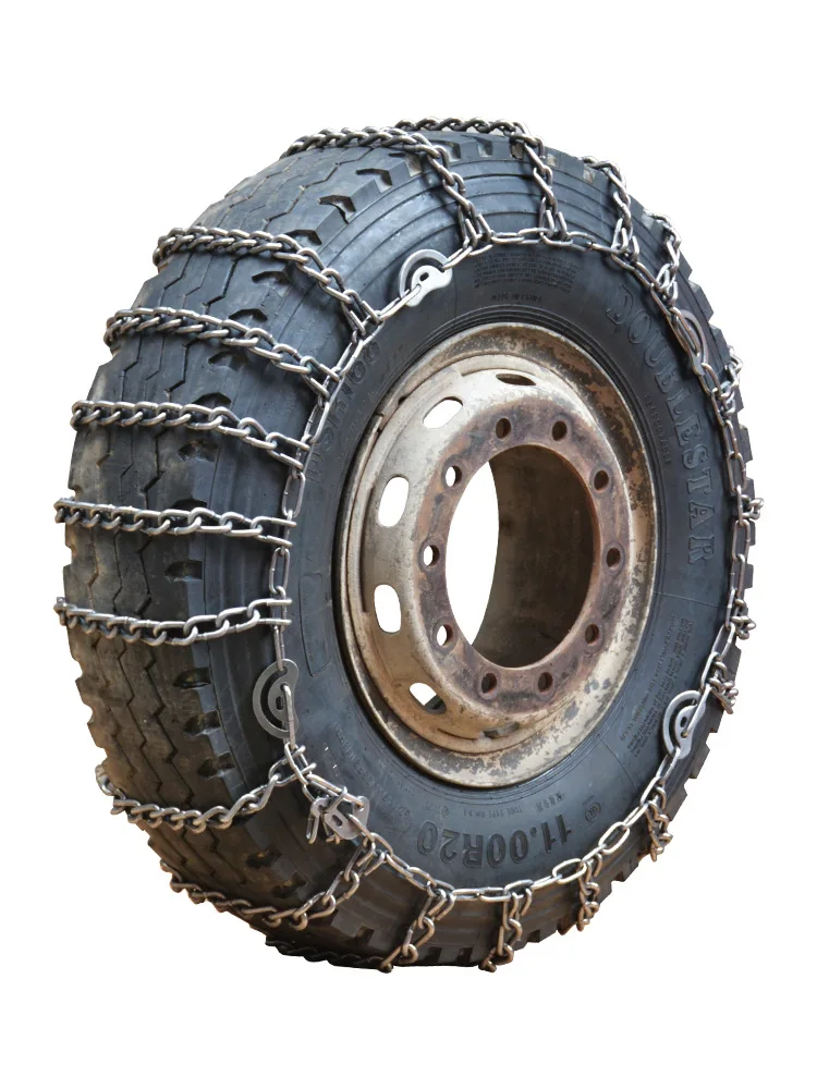 

Truck snow chain bold encryption is suitable for Dongfeng Tianlong FAW Jiefang Heavy Duty Truck Jianglingyue
