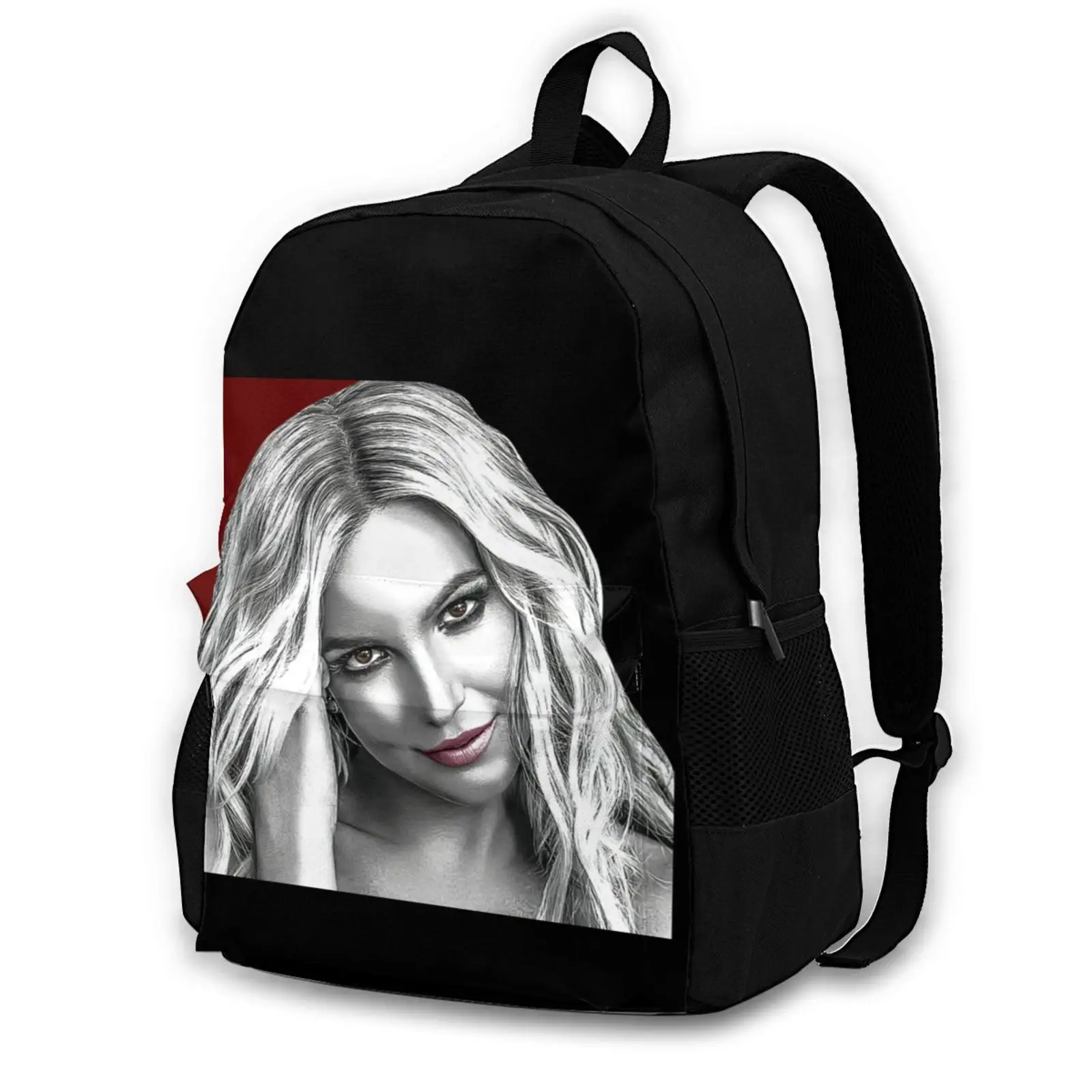 Britney Spears Backpacks Stylish Polyester Running Backpack Woman Lightweight Bags