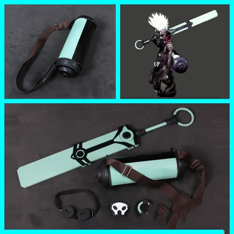 Game LOL The Boy Who Shattered Ekko Weapon Cosplay Prop Replica Prop PVC Weapons Halloween Xmas Toys