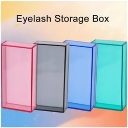 Eyelash Extensions Storage Box Acrylic Eyelash Glue Pallet Lash Organizer Holder Display Stand Makeup Grafted Lash Tool Supplies