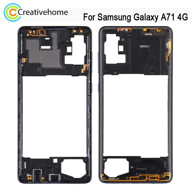 Middle Frame Bezel Plate For Samsung Galaxy A71 4G SM-A715