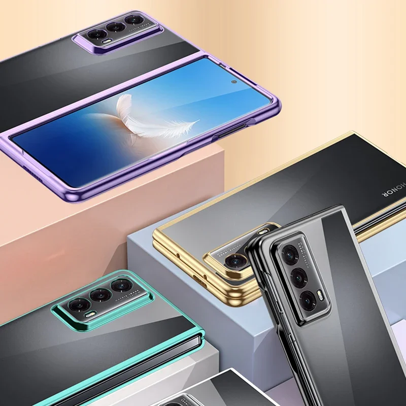Ultra Thin Plating Phone Case For Honor Magic Vs2 MagicVs2 5G 7.92