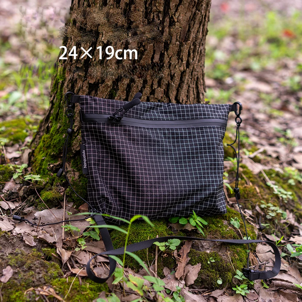 ‌UHMWPE Ultralight Sling Bag - Expedition Hiking Shoulder Pack Abrasion-Proof Crossbody Chest Bag For Heavy Duty Trekking 50g