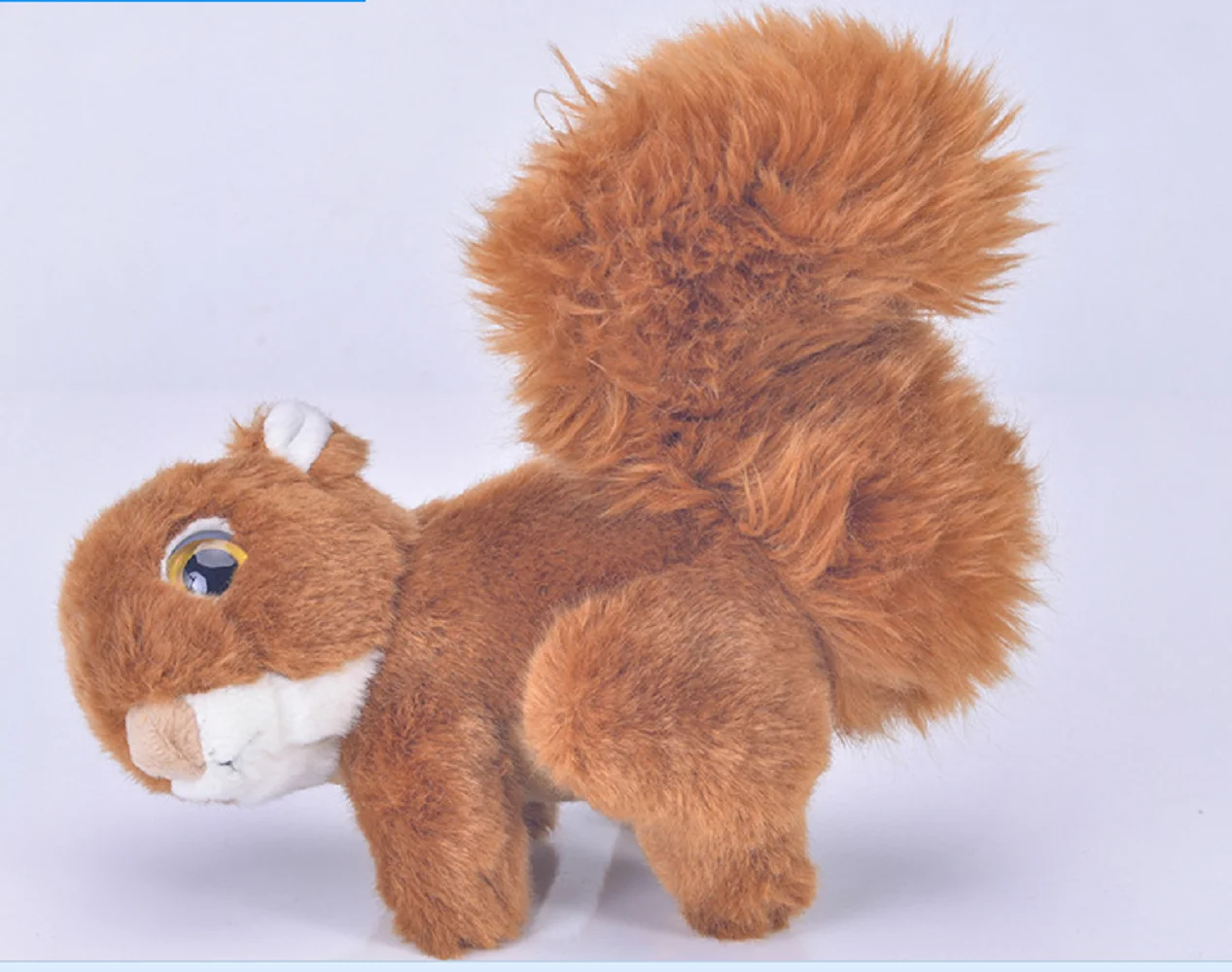 Big Real Life Plush Squirrel Toy, Presente Da Boneca, cerca de 33cm, 3041, Alta Qualidade