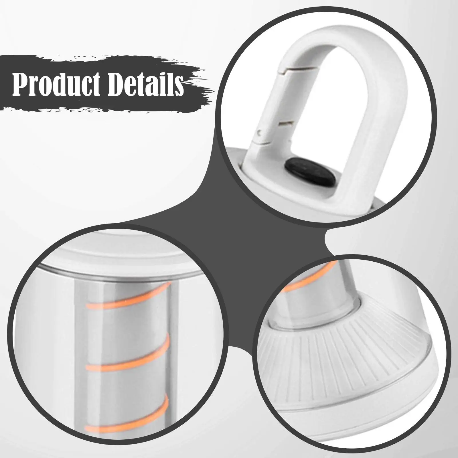 

LED Camping Lantern Tent Light Lightweight Rechargeable Camping Light Portable Flashlight for Travel Party BBQ Patio Garden