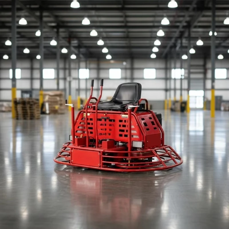 Ride-on Helicopter Concrete Power Trowel 24HP Floor Leveling Smoothing Machine