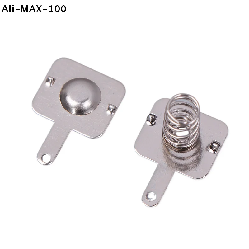 【X100】【Yy3】20PCS DIY Accessories 18650 Battery Sheet Spring Contact Sheet Battery Box Positive And Negative Single Bipolar