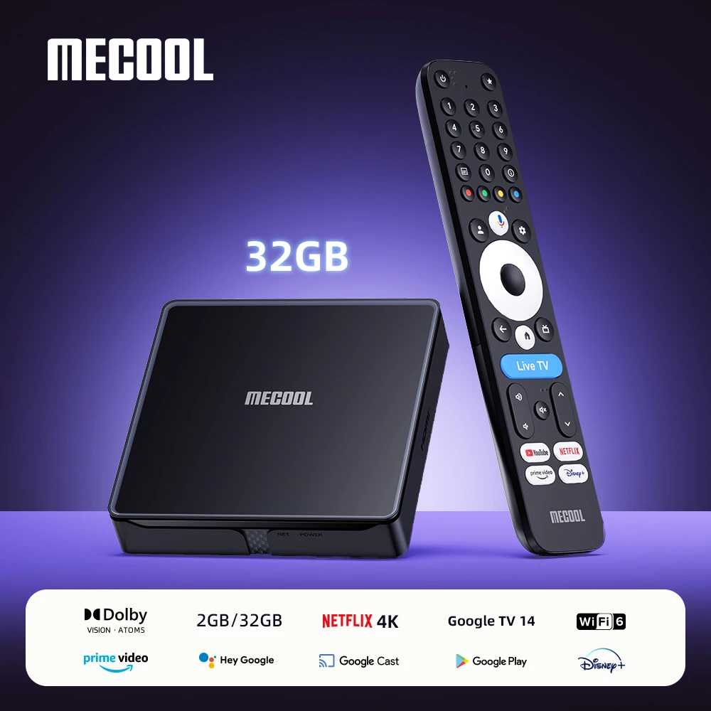 Reproductor TV MECOOL MEon1 Amlogic S905X5M