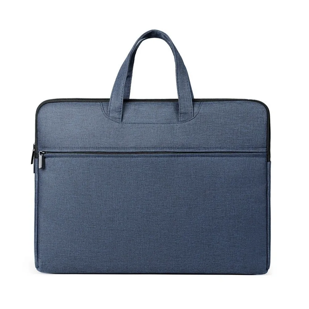 Waterproof Large Capacity Business Briefcase Shockproof File Paper Organizer Zipper Storage Handbag Portable Document Laptop Bag