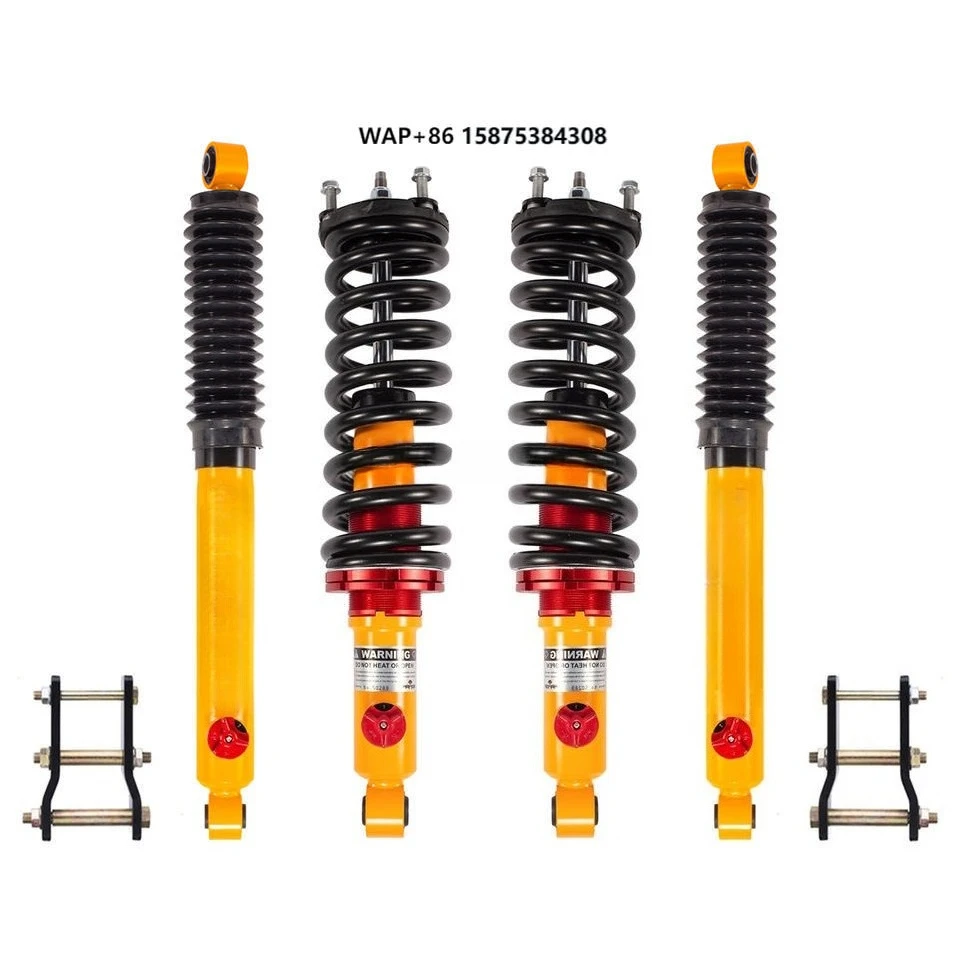 

For Ford Ranger T6 Nitrogen Adjustable Offroad Shock Absorbers 2 Inches Lift Suspension Kit