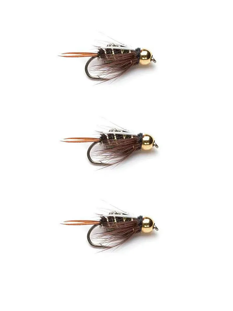 5 sztuk/paczka Bead Head Prince imitujący stonefly caddis mayfly ukochany wzór nimfy 14 #   zlew szybko mucha wędkarstwo pstrągowe mokra mucha — zdjęcie 2