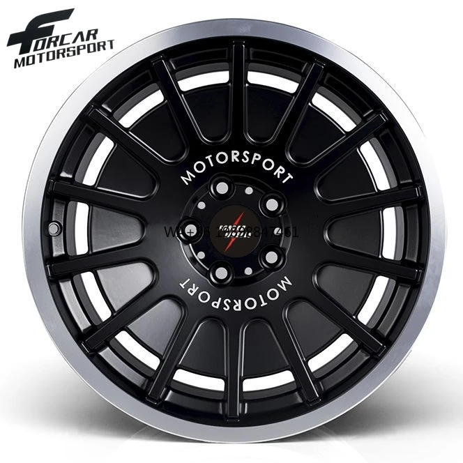 

Forcar Popular Design Gloss Black Concave T6061 Best Price 18 Inch 19 Inch 5*112 5*114.3 New Forged Wheels for Passenger Car