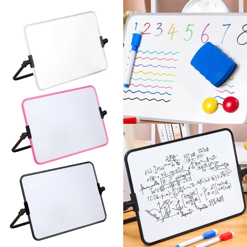 A4 Magnetic Small Whiteboard para Escrever Aprendizagem em Casa Classroom