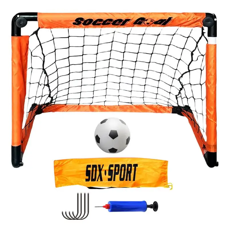 

Backyard Soccer Net Kids Outdoor Soccer Net Outdoor Kids Play Equipment Lightweight Practice Soccer Net With Carry Bag For