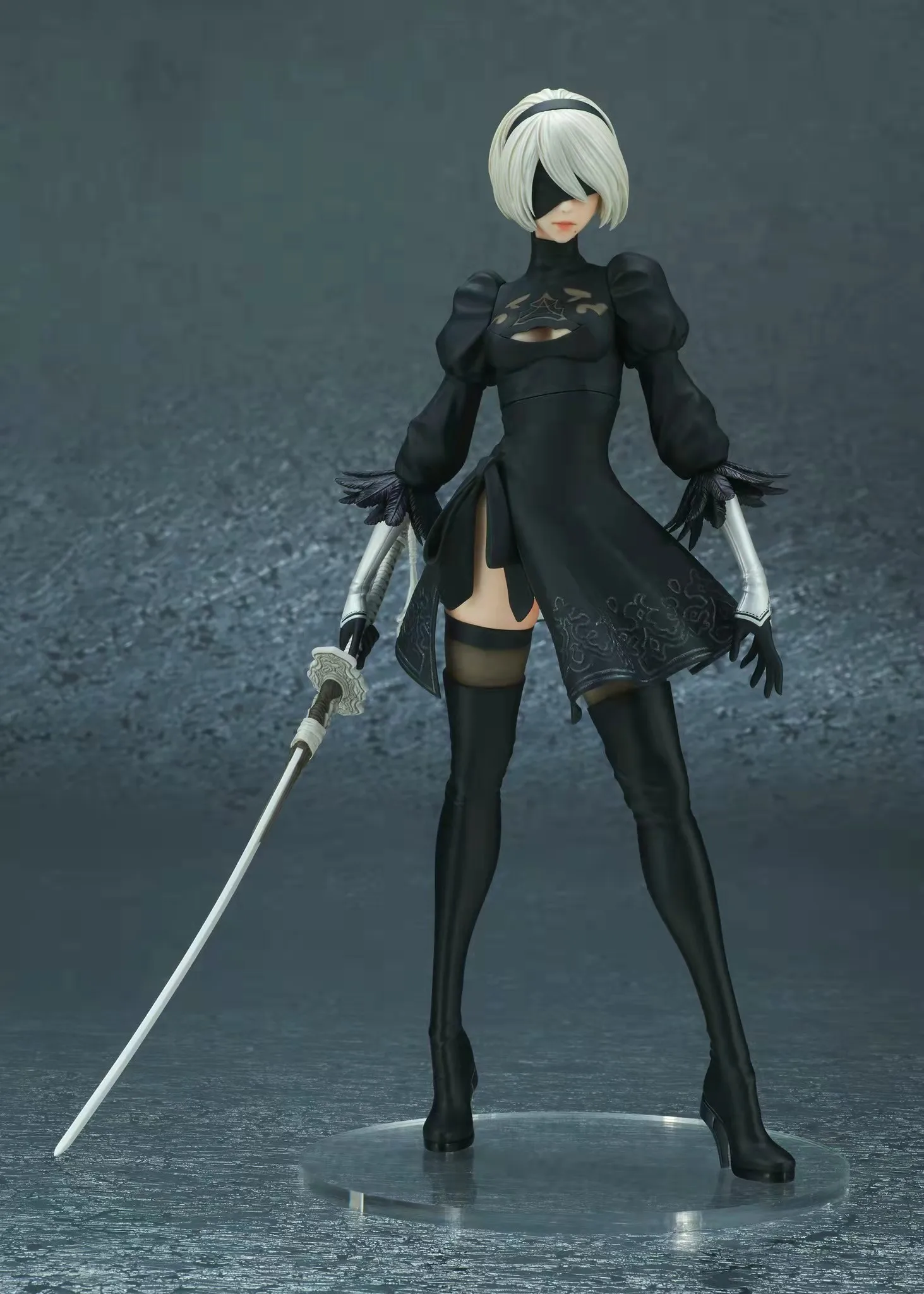 100% originale: Nier Automata Yoha No. 2 tipo B versione DX Action PVC Figure Anime Figure Model Toys Figure Doll Gift