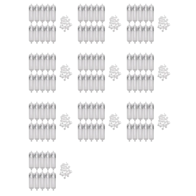 100PCS Capsule Ink Filter 80mm Long for Solvent Printer Myjet Crystaljet Gongzheng Jhf Vista Xaar