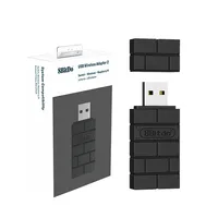 Adaptador Bluetooth inalámbrico USB Mini 8bitdo, receptor de Gamepad para Windows, Mac, Nintendo Switch, PS3, Xbox Controller
