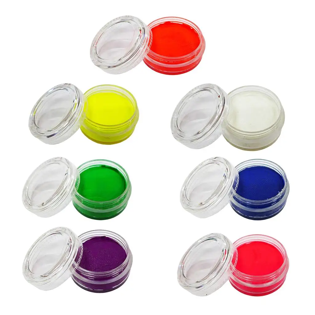 

Неводостойкие краски для лица и тела для аэрографии, сценического макияжа, аквагрима, костюмов, Хэллоуина и вечеринок