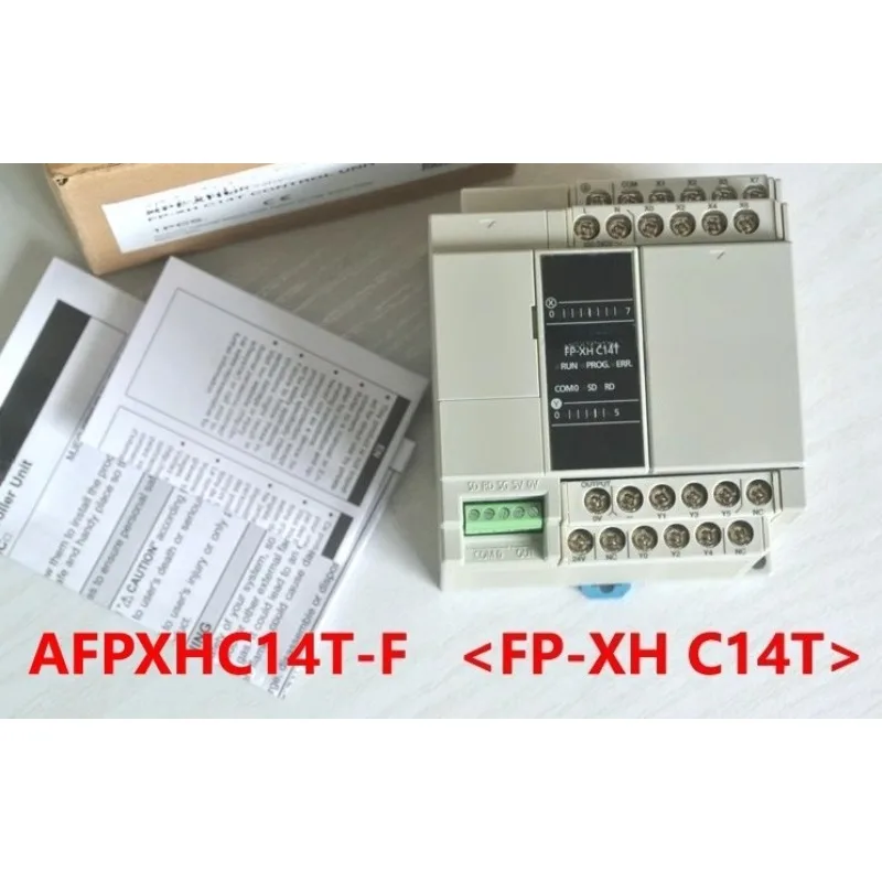 أجزاء لوحدة التحكم القابلة للبرمجة AFPXHC14T-F PLC FP-XH C14T مخرج الترانزستور