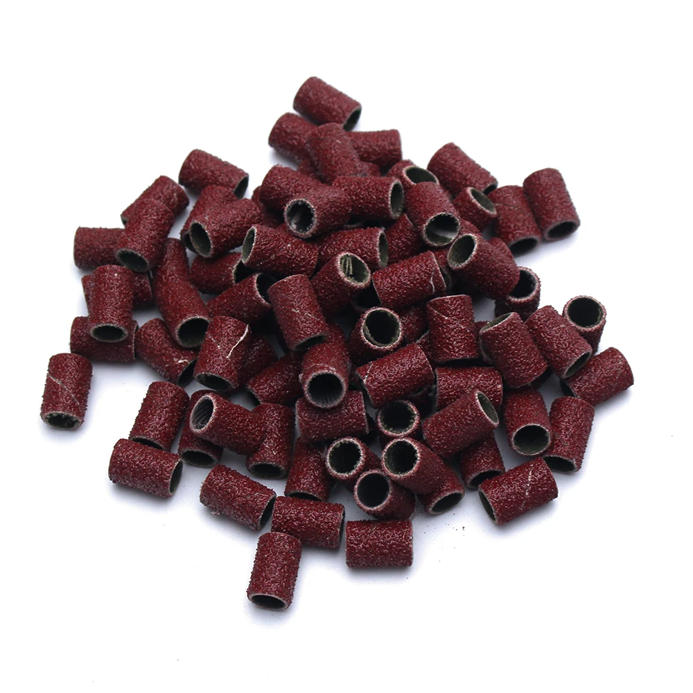 مجموعة 300 قطعة من العلامات التجارية لصنفرة الأظافر الكهربائية لآلة أظافر البشرة وإزالة الأزيز أداة ملحقات تلميع الأظافر #4