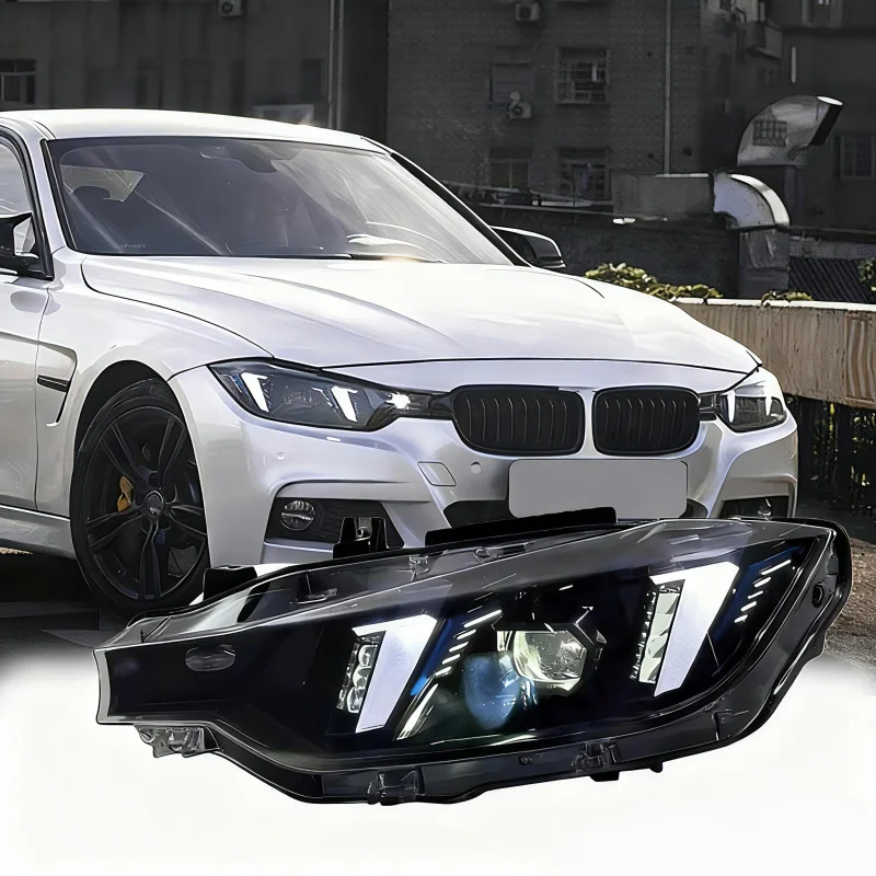 

Unique Design Snake Eye Style 12V 6000K Signal Light LED Headlights for 3 Series F30 F31 F35 2013-2018 Plug and Play
