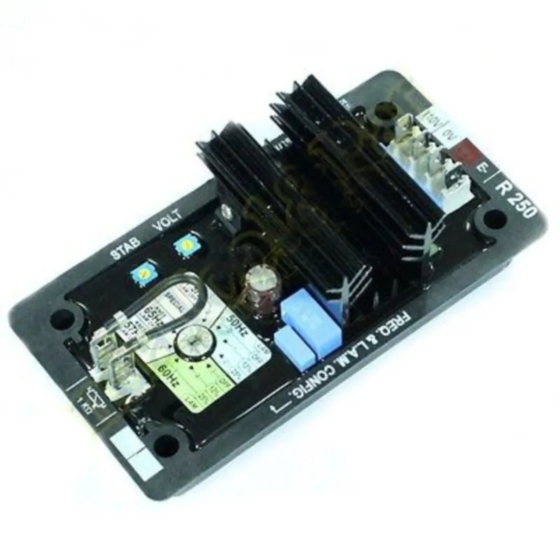 Automatic Voltage Regulator AVR Controls Module Card R250 For Leroy Somer