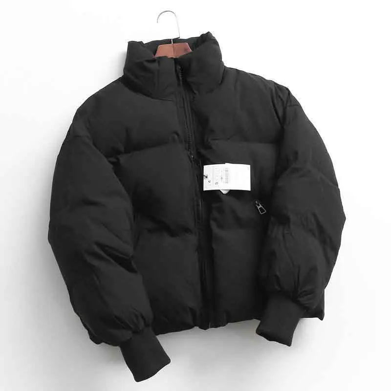 Naiste talvine puuvillane püstkaelusega parka - usage example