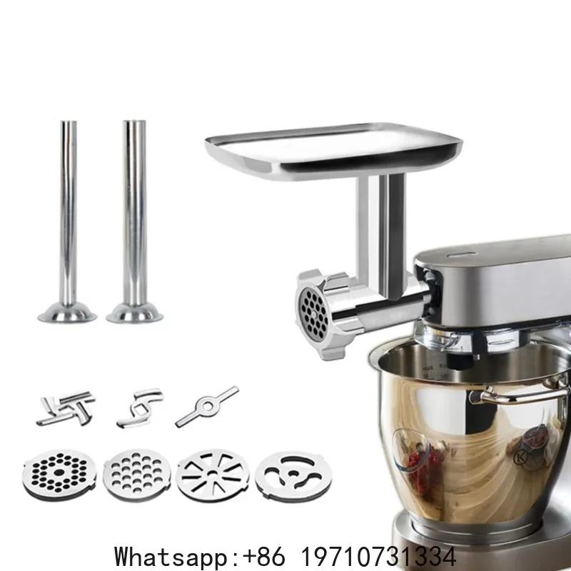 Accesorio para Batidora de Pedestal, Juego de Molinillo de Alimentos, Herramientas de Cocina para Kenwood Chef / Chef XL, KVC, KVL, KMix, También Compatible con SMEG