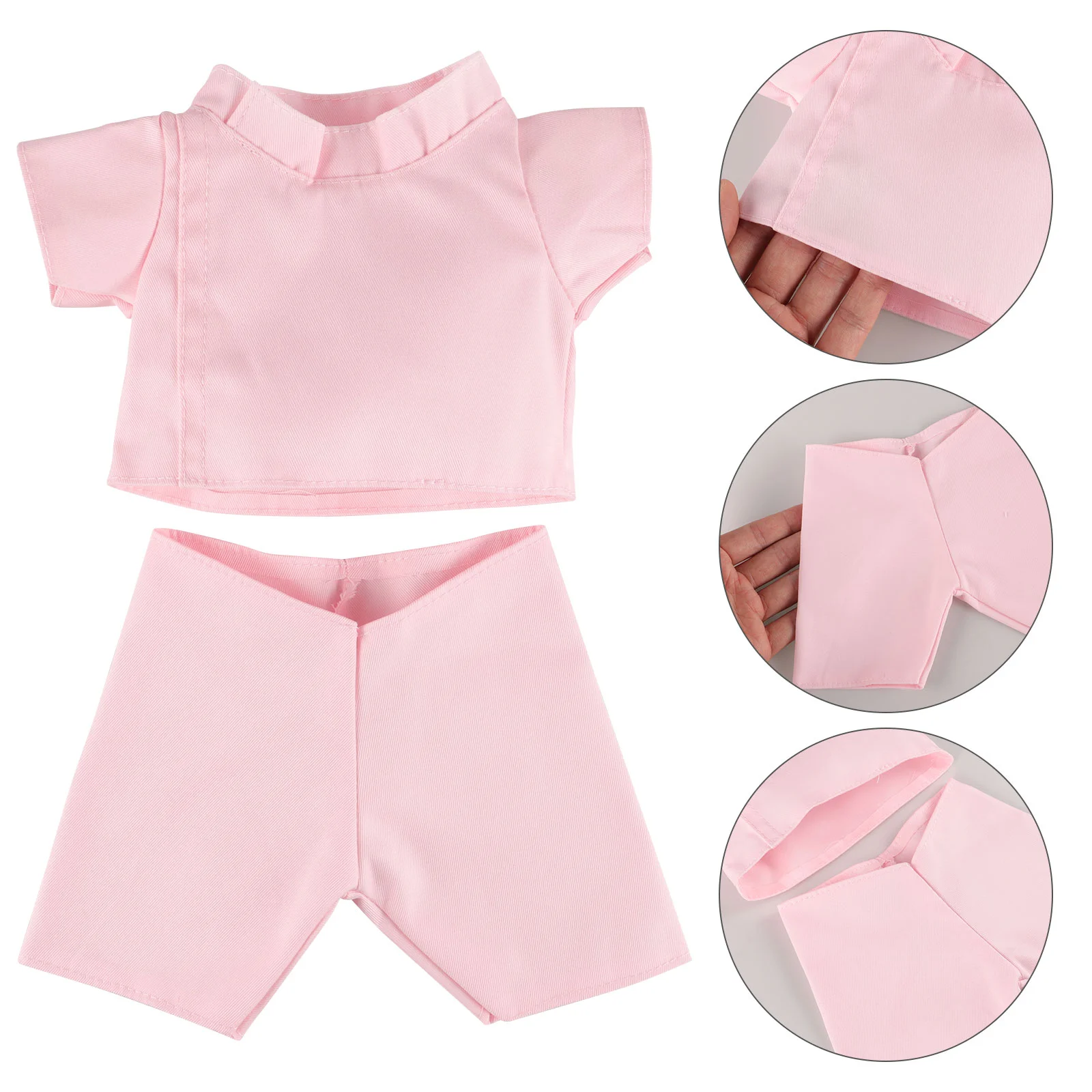 Adorable Costume d'infirmière, vêtements remplaçables, ours en peluche doux, jouet facile à porter, accessoire de déguisement, tissu réaliste