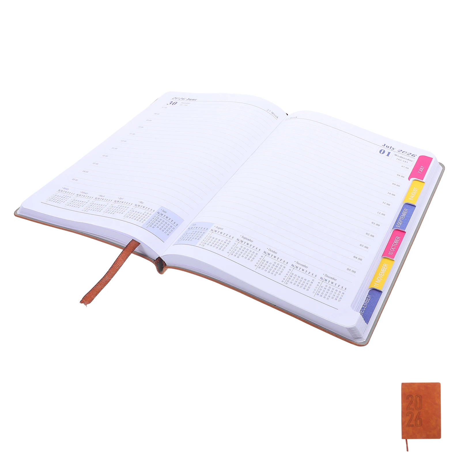 

2026 Planner Notebook Monthly Weekly Daily Schedule Book Weekly Planner Journal Paper Gift Idea Organizer