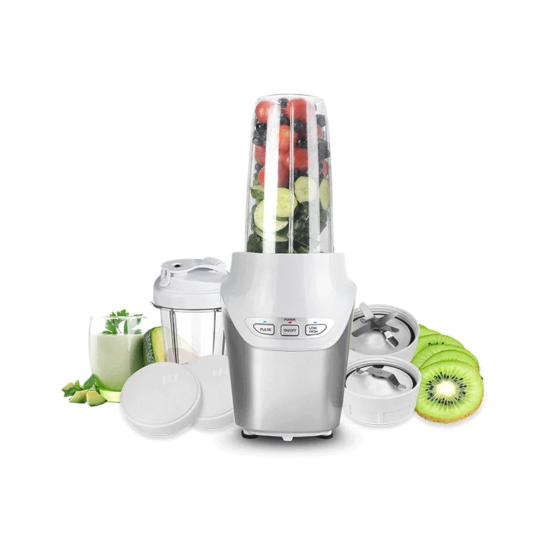 Powerful Home Blender 1000W Nutri Electric Juicer With 2 Speed Settings Multi-Functional Table Top Button Controls