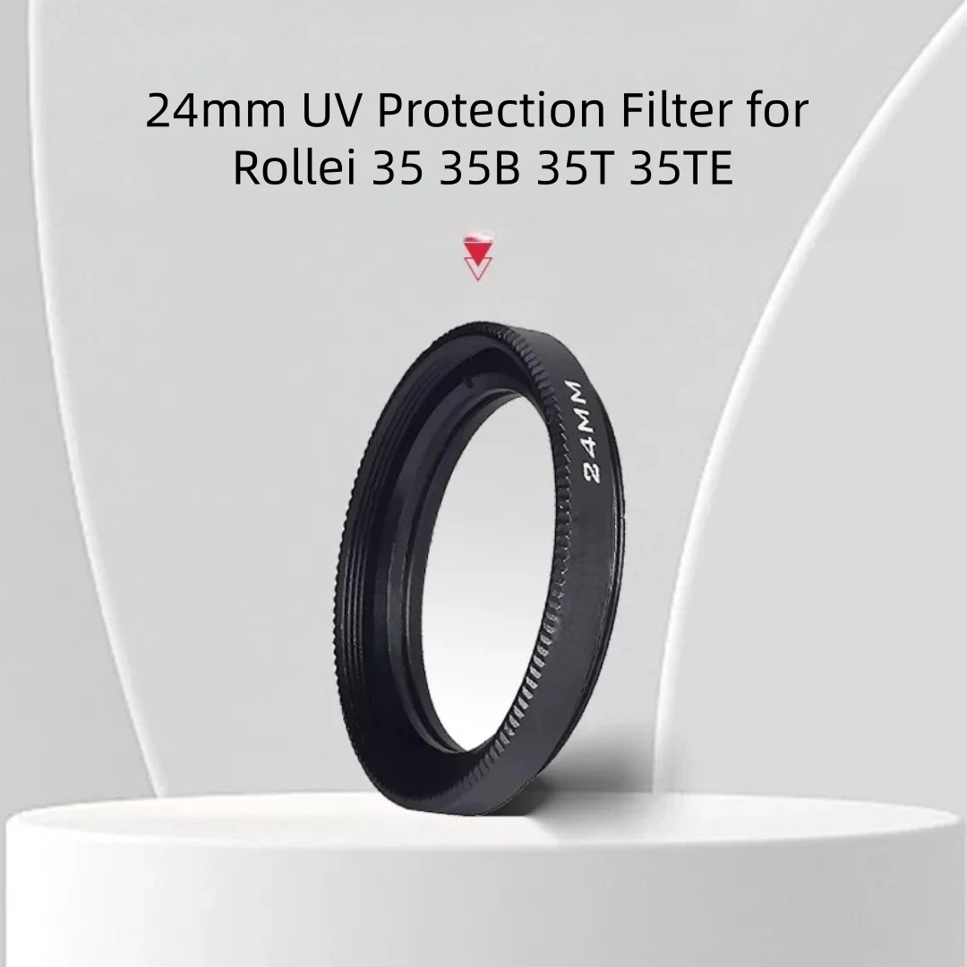 Filtro UV MC de vidrio óptico HD de 24mm y 30,5mm para lentes de cámara Rollei 35 35B 35TE 40/3.5 35S 35SE 40/2.8, cubierta protectora de vidrio para lentes