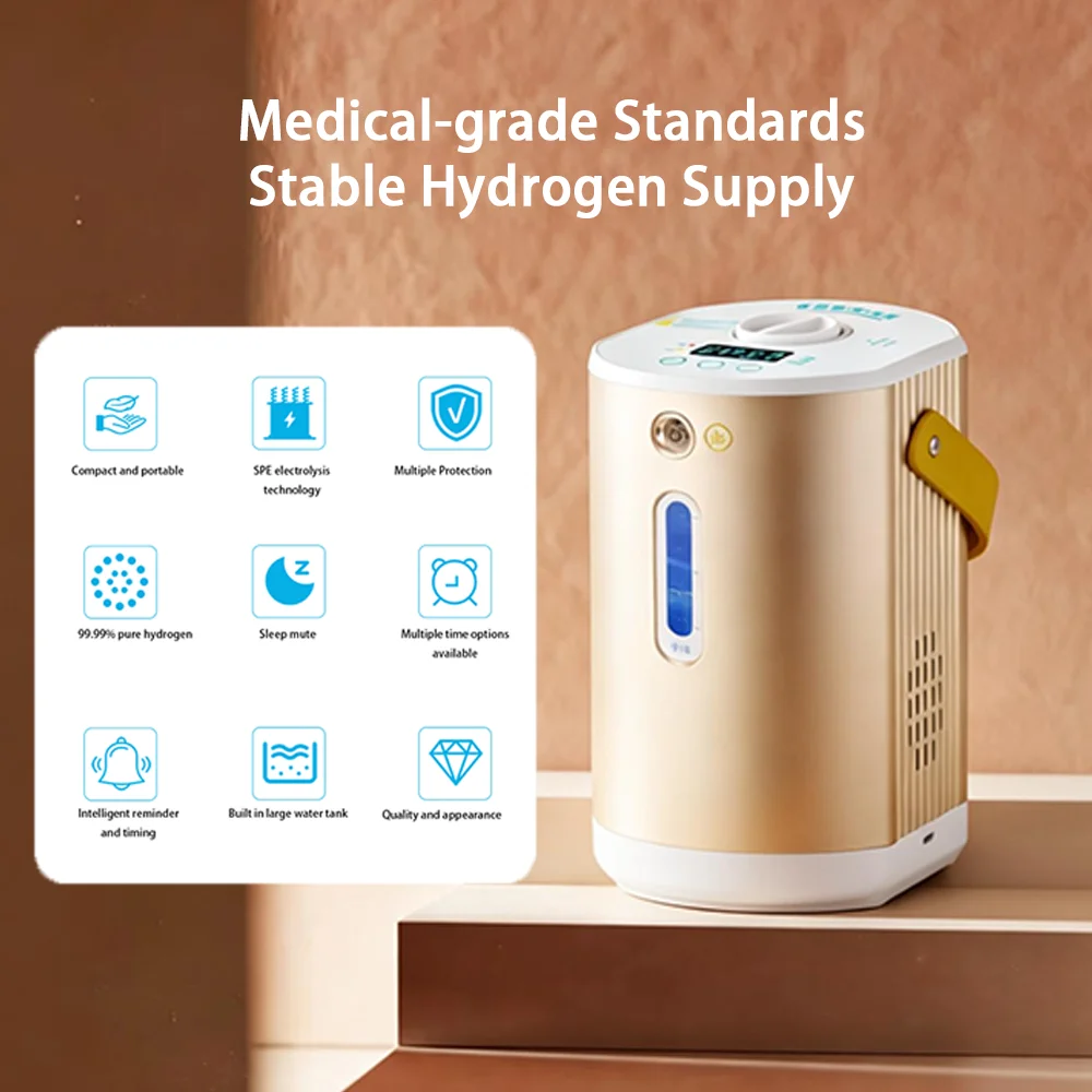 225-450ml Hydrogen-oxygen Generator SPE/PEM DuPont Proton Membrane, Lifetime Warranty, 30-day Free Return and Exchange