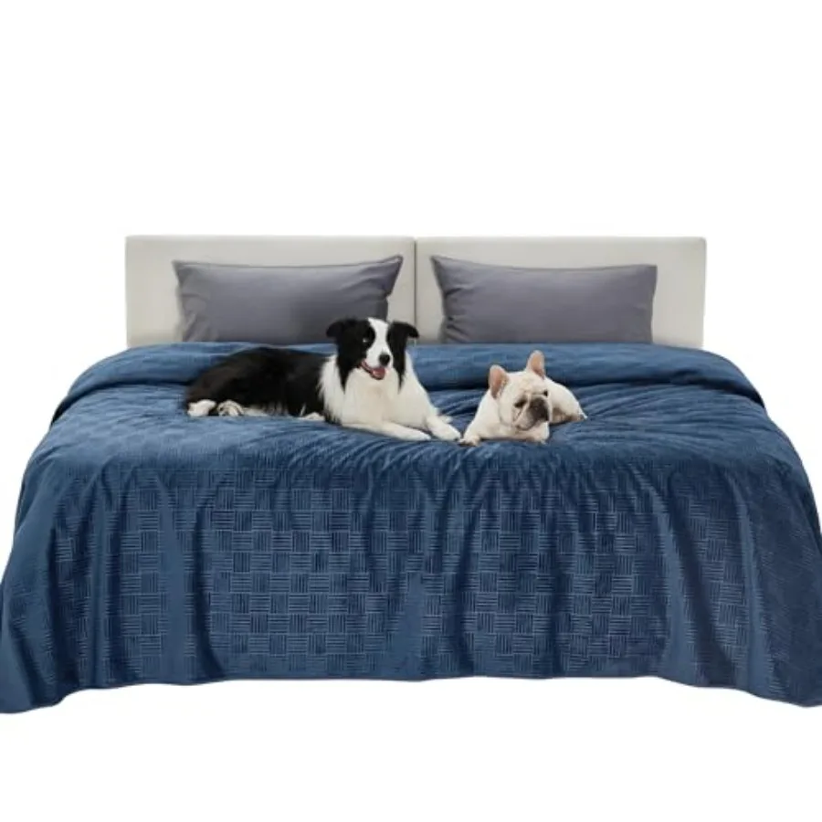 

Водонепроницаемый чехол для кровати для собак, моющийся - водонепроницаемое одеяло для кровати размера King, дивана, уютный легкий защитный чехол для мебели